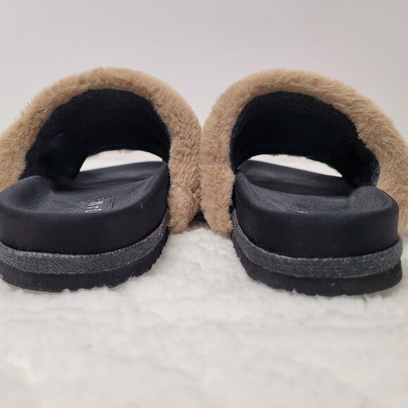 Roam Prism Slippers Faux Fur Cream - Picture 6 of 9